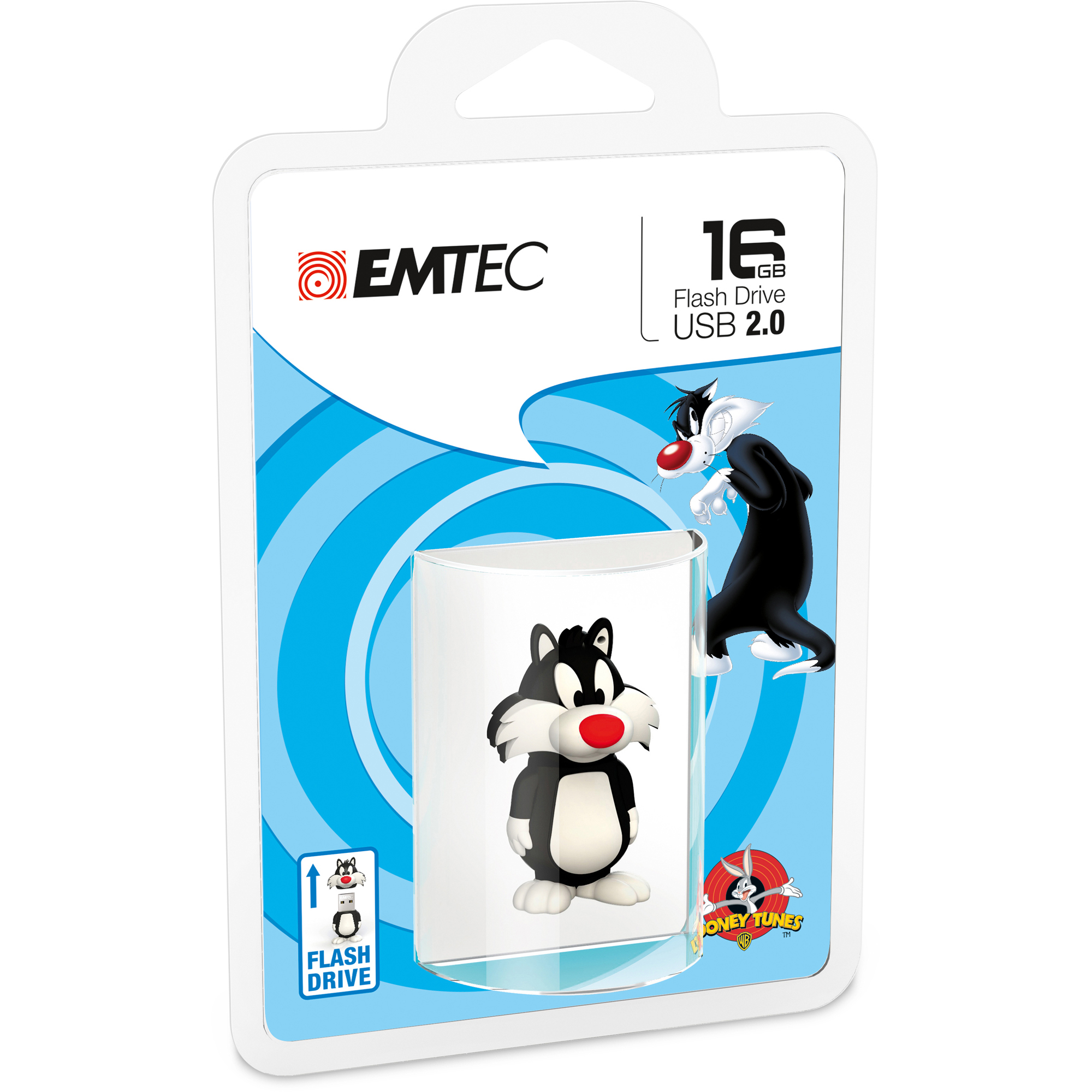 Emtec - USB 2.0 - L101 Sylvester 3D - 16 GB