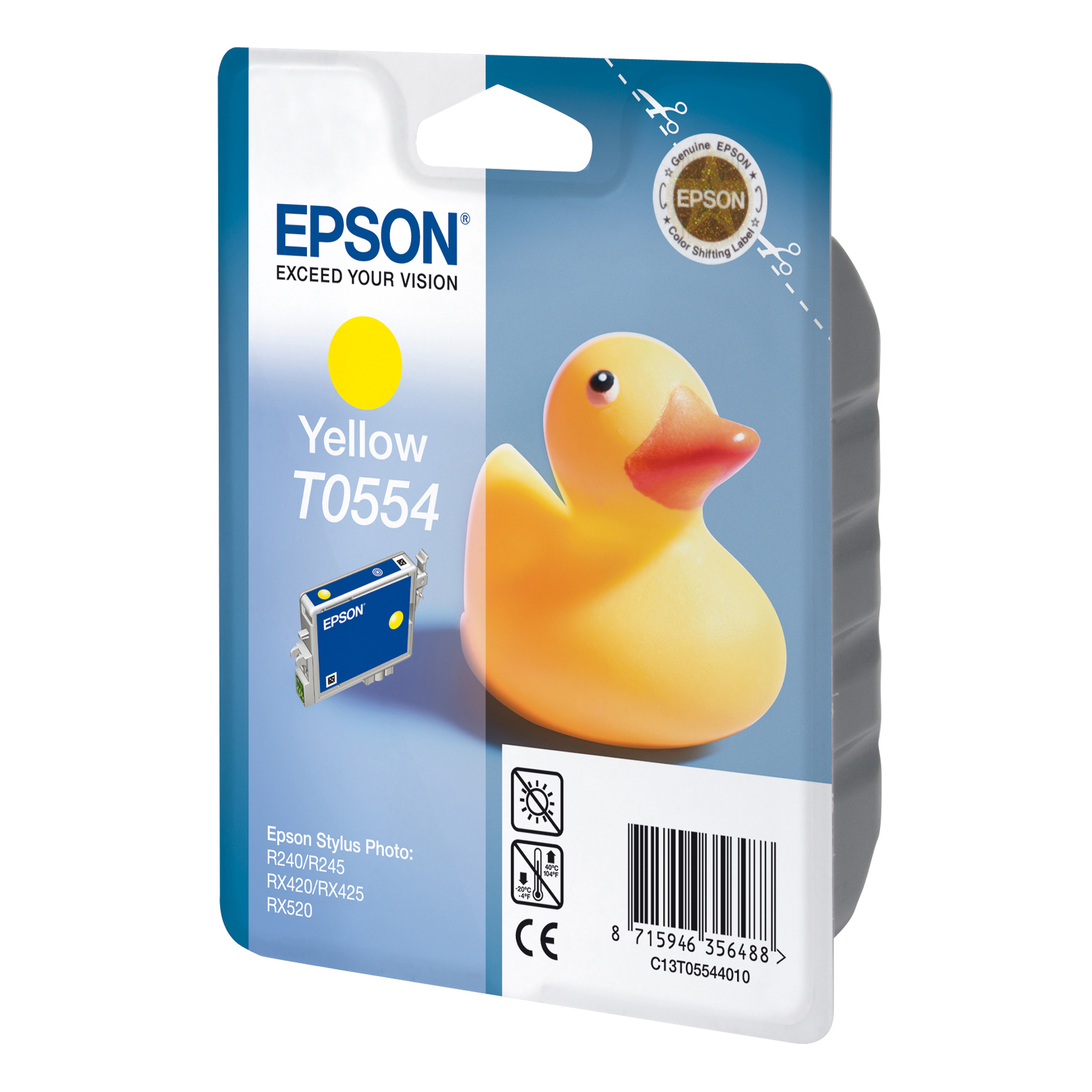 Epson - Cartuccia ink - Giallo - T0554 - C13T05544010 - 8ml