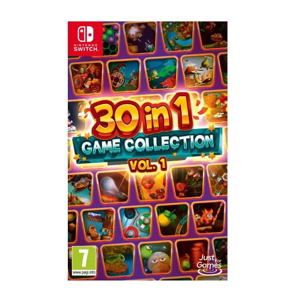 Collezione completa di 30 giochi per Nintendo Switch, raccolta in un singolo volume della serie 30in1 Game Collect Vol. 1, marchio 4Side. 3700664527376 | initpc.it