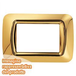 PLACCA 4 POS.ORO ANTICO TOP SYSTEM