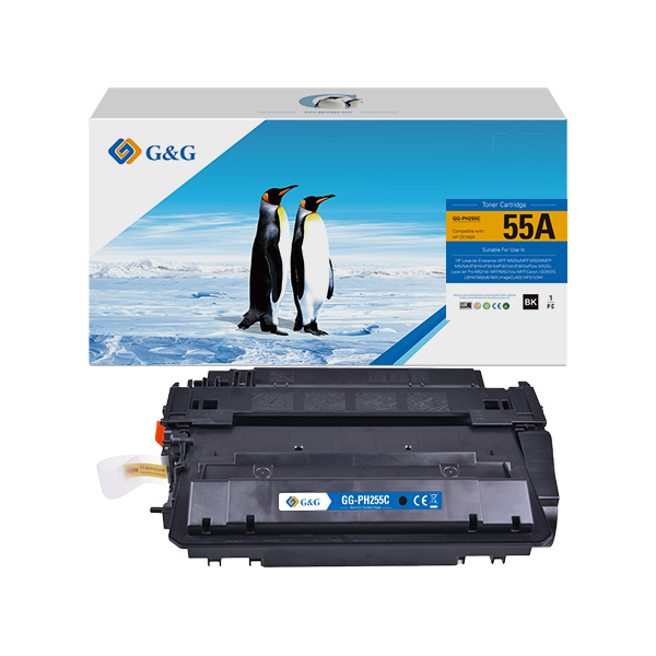 GG - Toner compatibile per Hp LaserJet Enterprise MFp M525c/MFp M525f/MFp M525dn - Nero - 6.000 pag