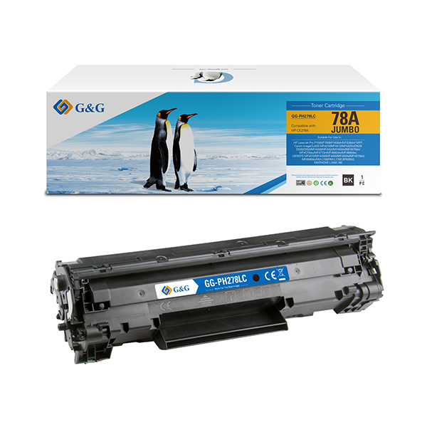 GG - Toner compatibile per Hp LaserJet pro p1560/p1566/p1606dn - Nero - 3.000 pag