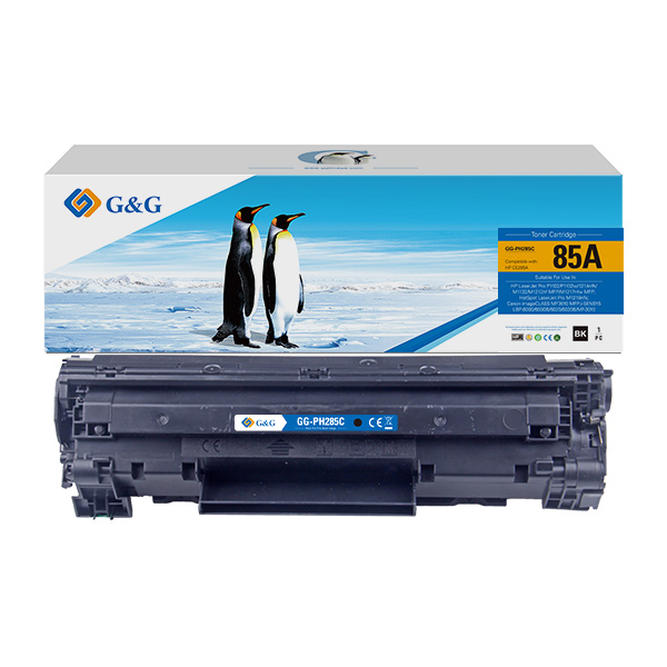 GG - Toner compatibile per Hp LaserJet pro p1102/p1102w/1214nfh - Nero - 1.600 pag