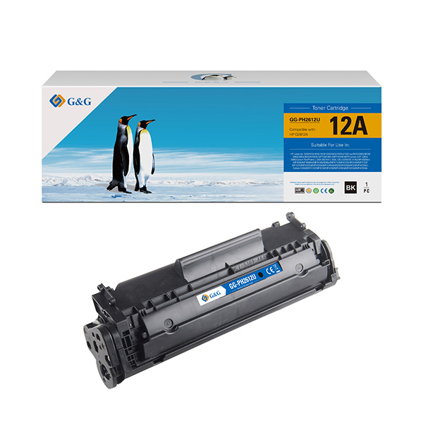 GG - Toner Compatibile per HP LaserJet 1010/1012/1015 - Nero - 2.500 pag