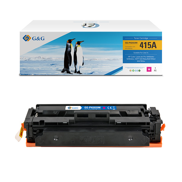 GG - Toner compatibile per Hp Color LaserJet Enterprise Flow M681z/ M681dh/ M681f - Magenta - 2.100 pag