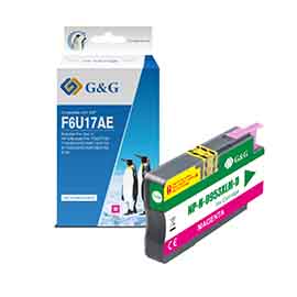 Cartuccia di inchiostro compatibile g&g per hp officejet pro magenta 6934974184371