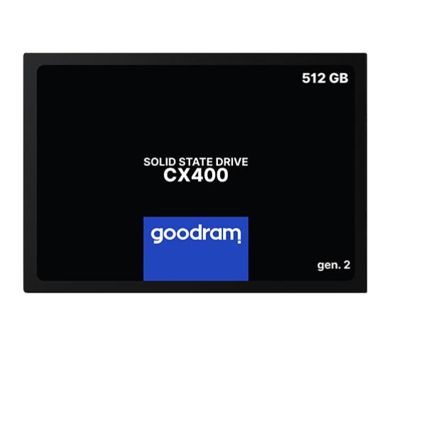 SSD CX400 512GB di buona qualità, modello genere 2 SIII, compatibile con porte 2,5 pollici. 5908267923450 | initpc.it