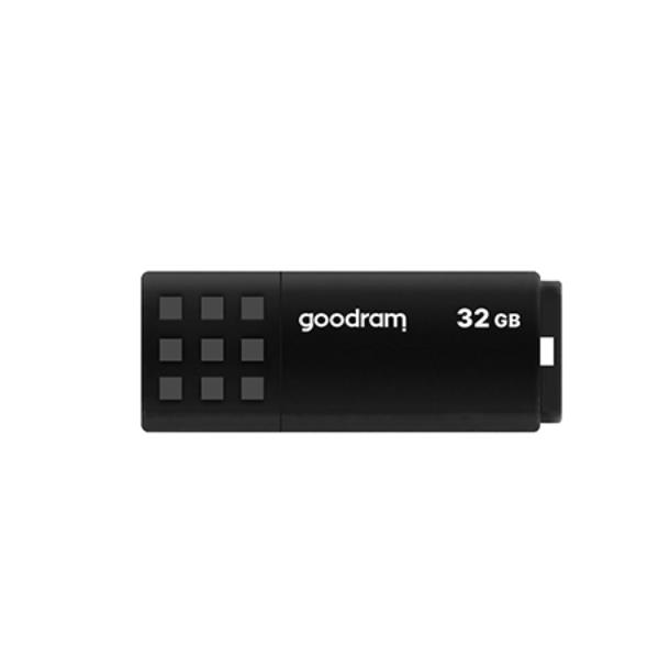 USB esterno Goodram da 32 GB con connettore USB 3.0 nero (UME3 Black) 5908267935750 | initpc.it
