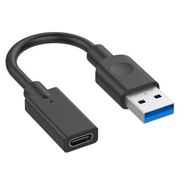 ADATTAT. USB-A M TO USB-C F 10CM