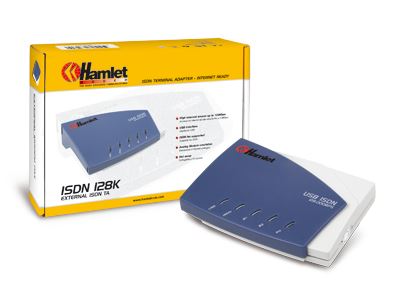 Modem esterno USB ISDN di alta qualità da Hamlet, compatibile con le reti internet via ISDN per una connessione rapida e stabile. 5391508631823 | initpc.it