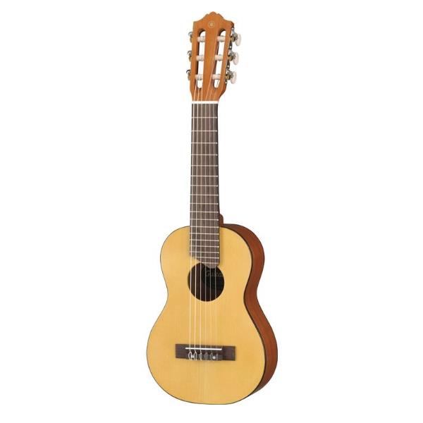 Chitarra elettrica Yamaha Guitalele GL1, con corpo a semicilindro ed equipaggiata con pickups Yamaha. Modelli di chitarre per principianti. 4960693122198 | initpc.it