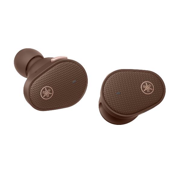 Yamaha Au True Wireless Twe5b Brown, cuffie in cuffia true wireless con design elegante e materiali premium, compatibili con dispositivi iOS e Android. 4957812674058 | initpc.it
