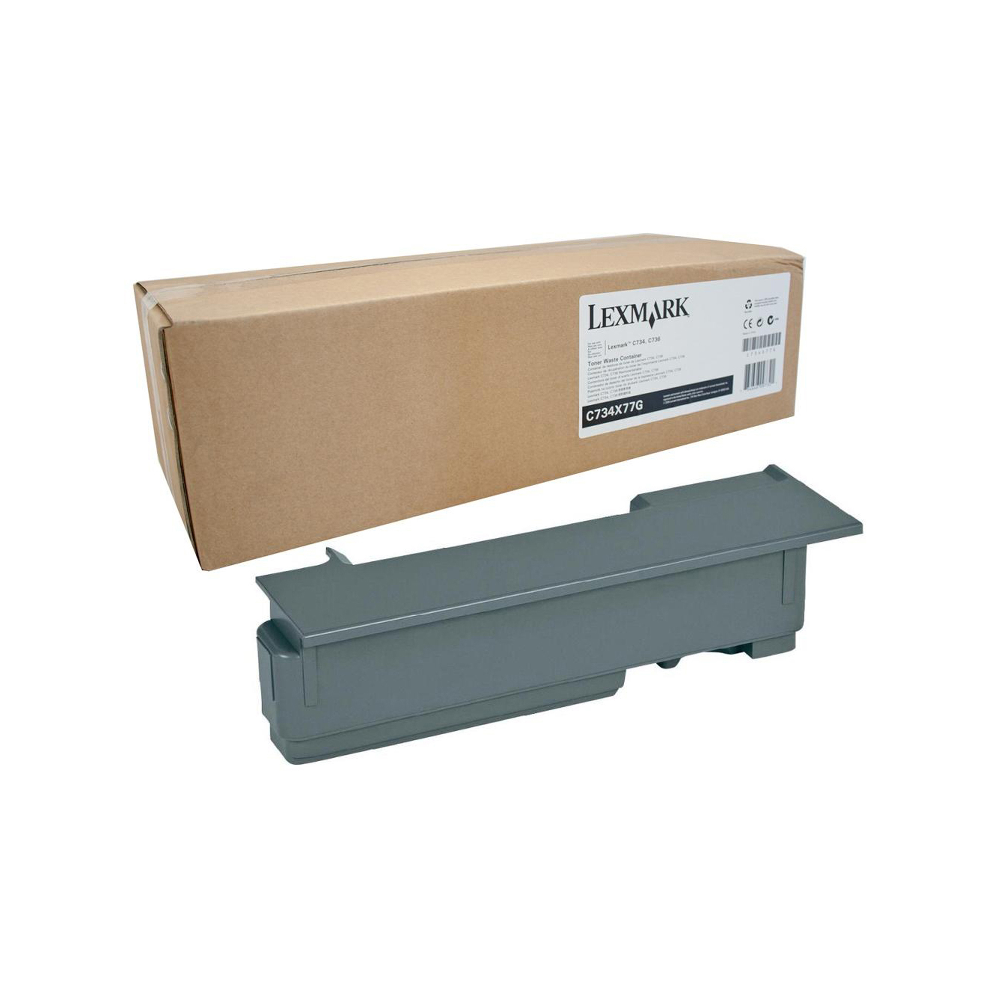 Vaschetta di ricarica per toner compatibile con la stampante Lexmark, capienza 20.000 pagine, prodotto di alta qualità e affidabile. 734646097321 | initpc.it