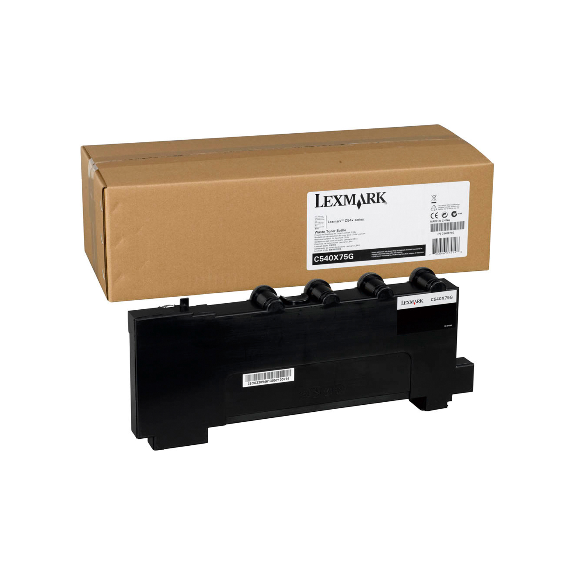 Vaschetta per il recupero del toner compatibile con la stampante Lexmark, marchio LEXMARK, capacità di 18.000 pagine. 734646074148 | initpc.it