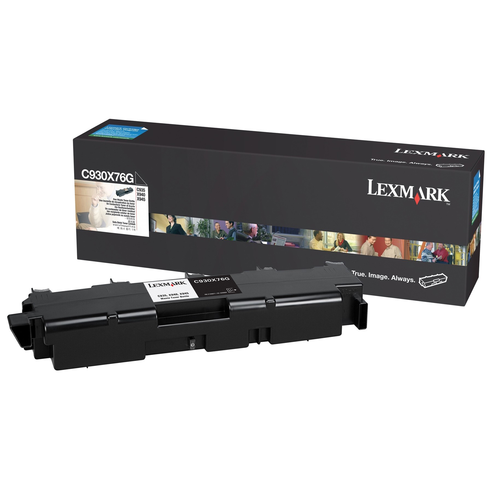 Vaschetta di recupero toner per stampante Lexmark, modello C930X76G, capacità di 30.000 pagine. 734646299879 | initpc.it