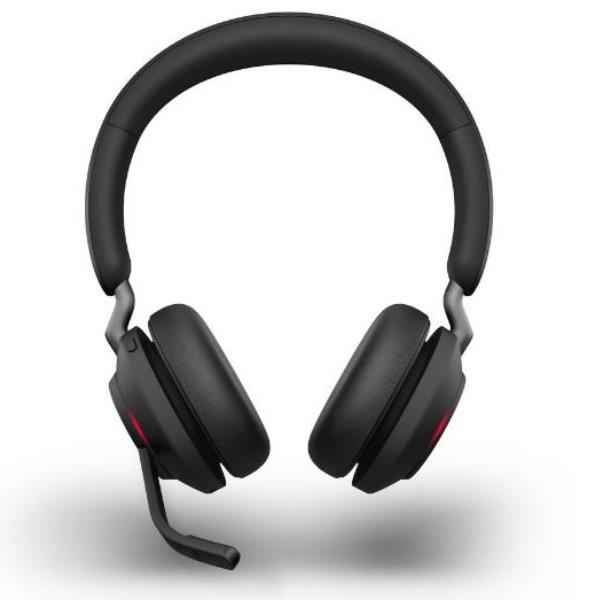 Jabra Evolve2 65 Stereo MS con connettore USB-A, cuffie wireless per comunicazione professionale e collaborativa. 5706991022803 | initpc.it
