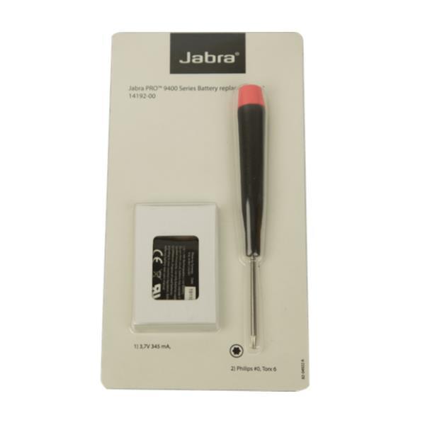 Pro Kit Batteria di alta qualità per dispositivi Jabra, completo di accessori e ricariche aggiuntive per massimizzare la durata della batteria. 5706991010305 | initpc.it