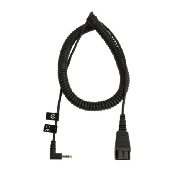 Cavo spirale di alta qualità da 2 metri della marca Jabra, adatto per connessioni sicure e flessibili. 5706991002225 | initpc.it