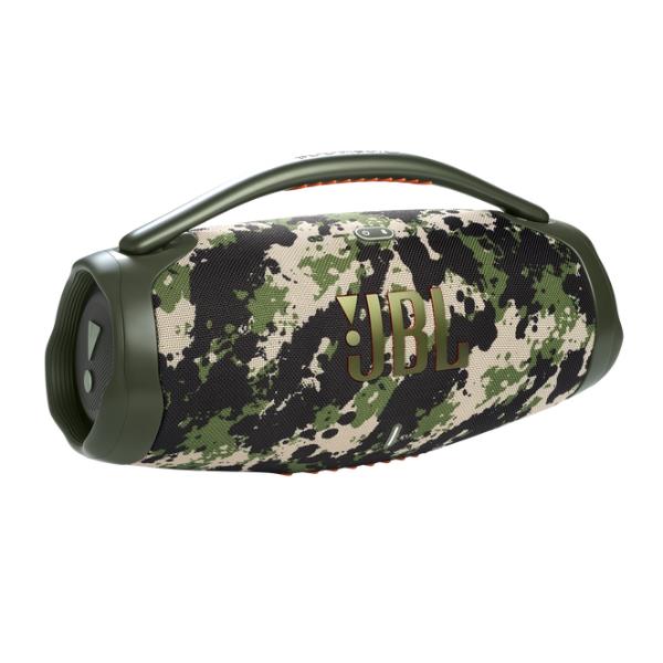 JBL SP Boombox 3 Squad, radiolina esterna portatile con bassi potenti e grande autonomia di batteria. 6925281998775 | initpc.it