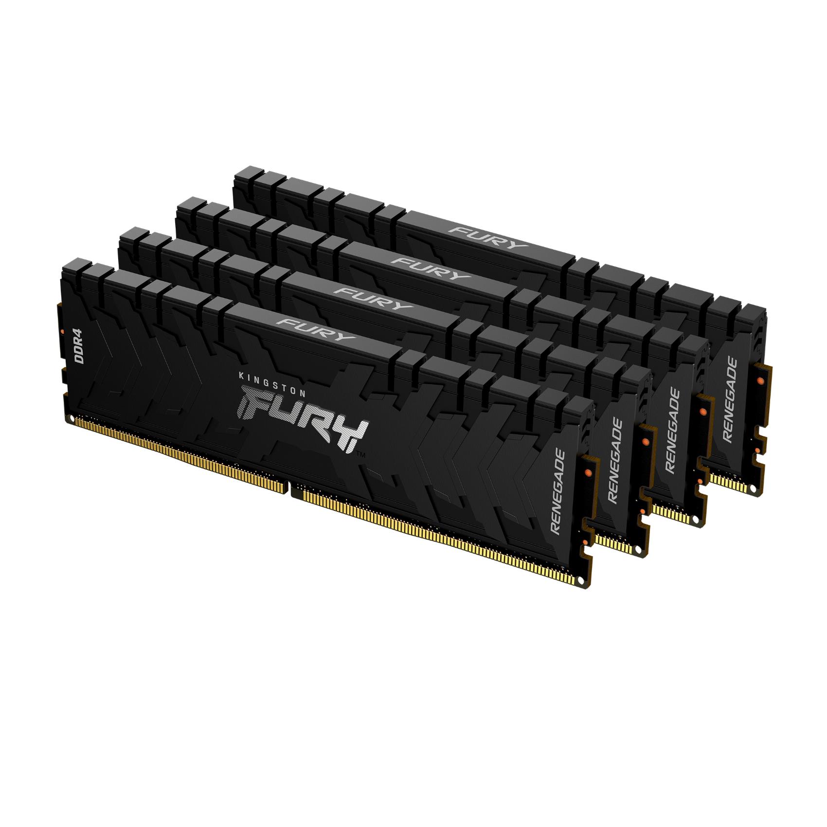 Kit di memoria RAM DDR4 da 128 GB con velocità 3600 MHz, prodotto dalla marca Kingston. 0740617322712 | initpc.it