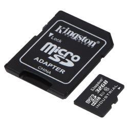Unità di memoria microSDHC industriale da 32 GB, adattatore inclusa, marca Kingston 0740617321074 | initpc.it
