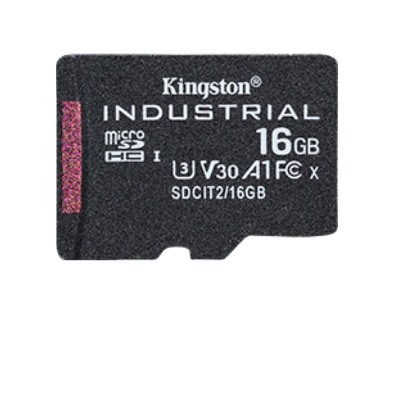 Memoria di stato solido industriale senza adattatore della marca Kingston con capacità di 16 GB. 0740617321098 | initpc.it