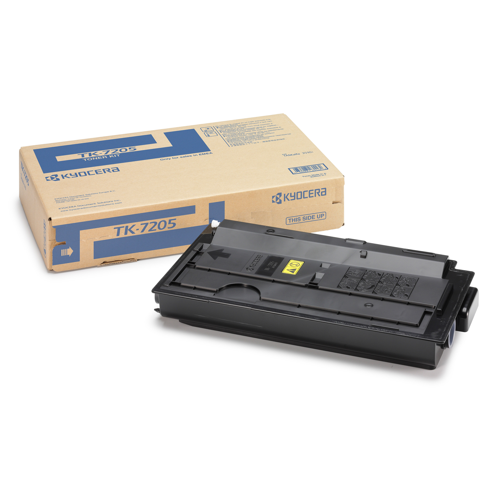 Toner Kyocera/Mita nero per stampante TK-7205, capacità di 35.000 pagine 632983031162 | initpc.it