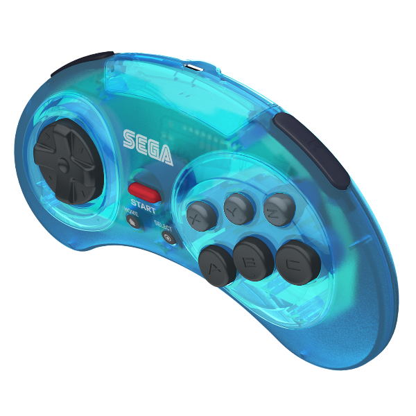 Console di gioco retro compatibile Sega Master System con supporto a Wi-Fi 2,4 GHz e design blu. 7350002937273 | initpc.it