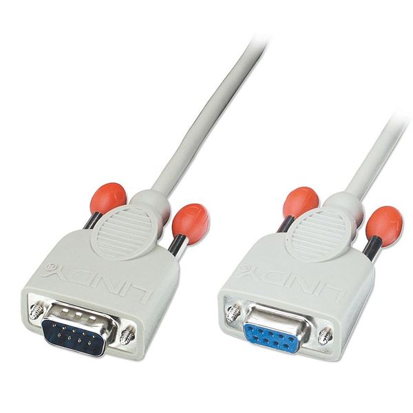 Prodlunga seriale 9 poli maschile/femminile da 2 metri, connettore compatto per estensione dei collegamenti seriali 4002888315197 | initpc.it