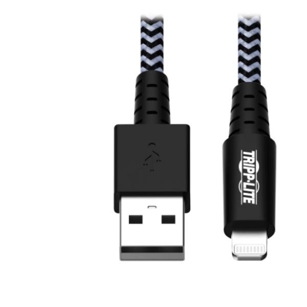 HEAVY-DUTY USB-A TO LIGHTNING SYNC/
