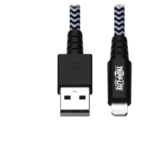Cabile da connessione di alta resistenza da USB-A a Lightning per sincronizzazione, marchio Eaton 0037332207319 | initpc.it