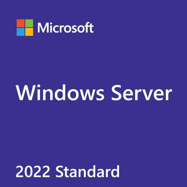 Immagine del software OEM Microsoft Windows Server Standard 2022, versione inglese per sistema 24 core. 0889842770063 | initpc.it