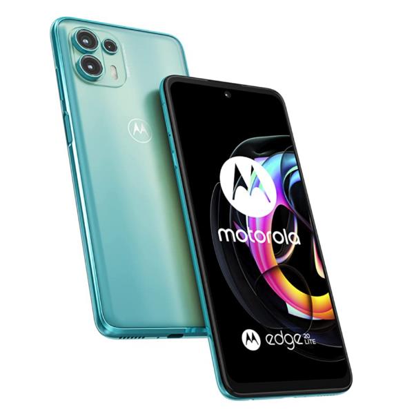 Smartphone Motorola Edge 20 Lite con 6 GB di RAM e 128 GB di memoria interna, colore verde. 8033779060632 | initpc.it
