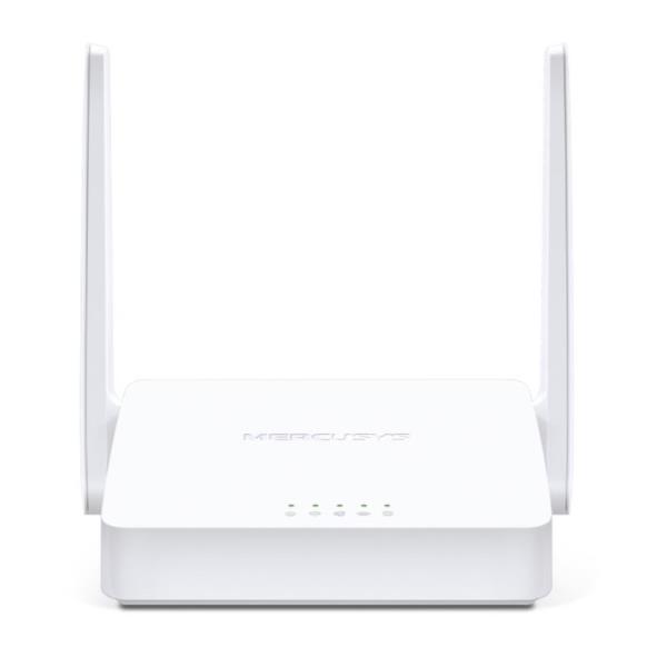 Router ADSL WiFi della marca Mercusys, con connessione a 300 Mbps, supporto Wi-Fi e tecnologia per la connessione ADSL. 6935364089634 | initpc.it