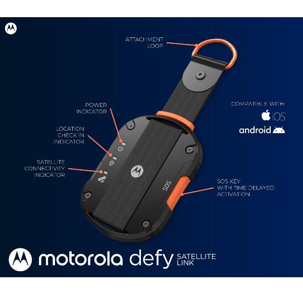 Motorola Defy Satellitare Link, cellulare resistentente e connesso con satellite 5040672353498 | initpc.it
