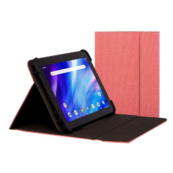 Custodia in pelle sintetica per tablet 10,5 pollici di marchio Nilox colore rosa morbida e leggera per protezione anti urti. 8435099528449 | initpc.it