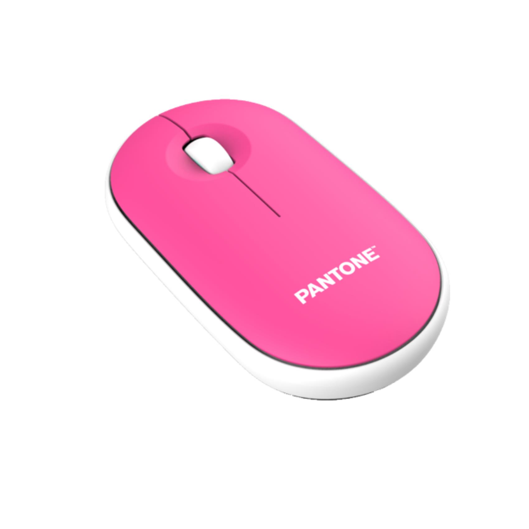 MOUSE CON DONGLE PINK