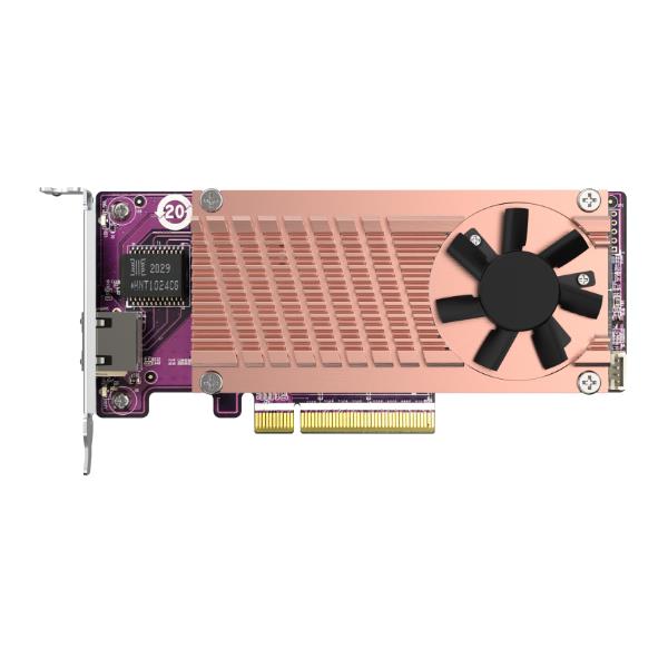 DUAL M.2 2280 PCIE SSD/SINGLE-10GBE