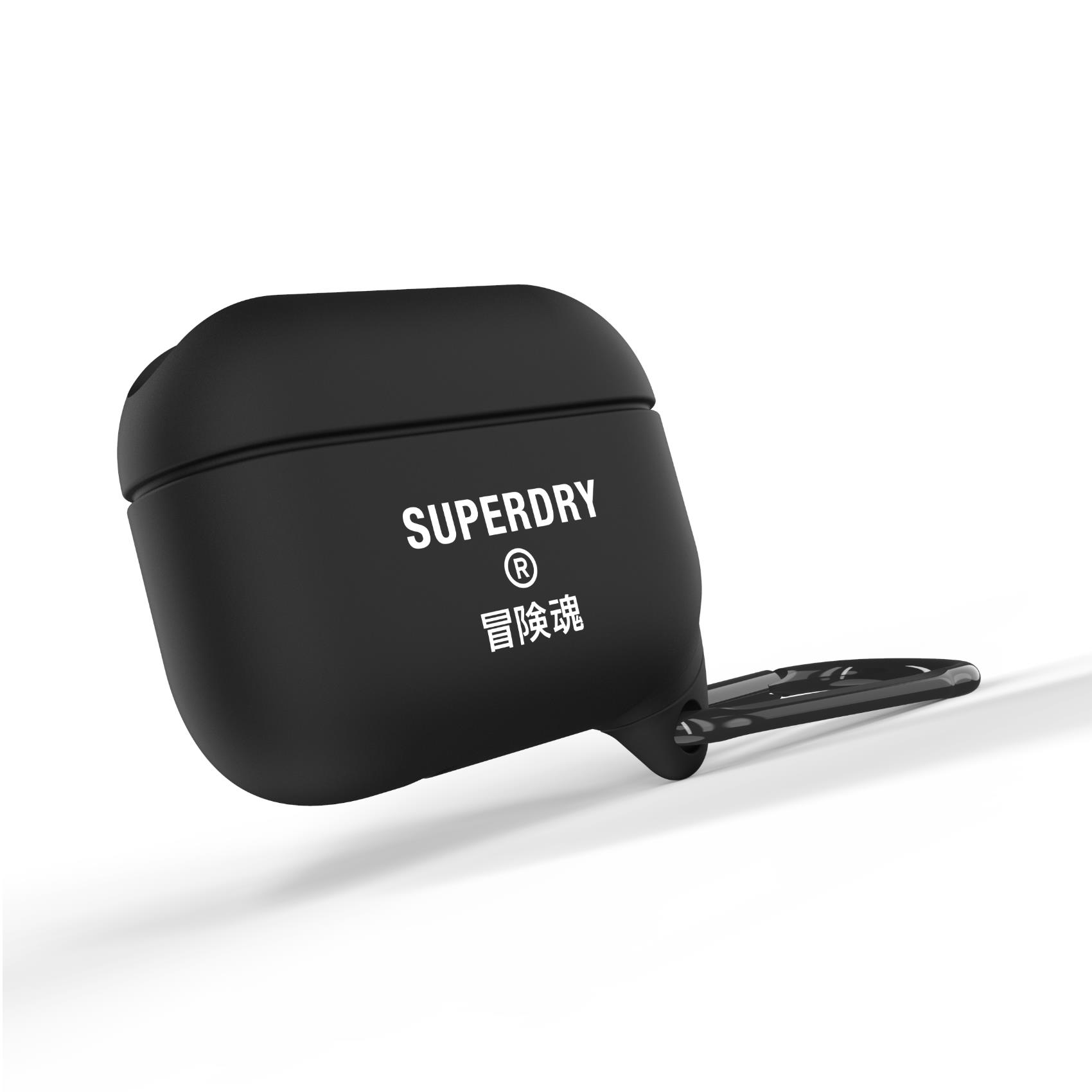 SUPERDRY AIRPOD PRO COVER BLACK