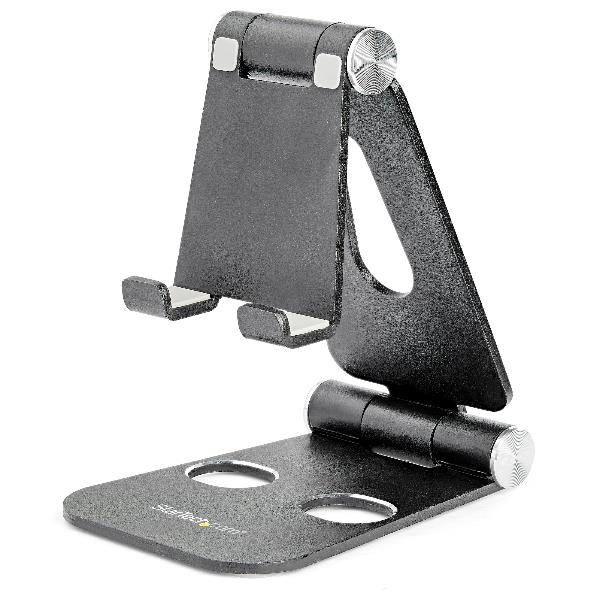 Supporto per telefono/tablet nero, accessorio compatibile con diverse marche, garantito da Startech 0065030888028 | initpc.it