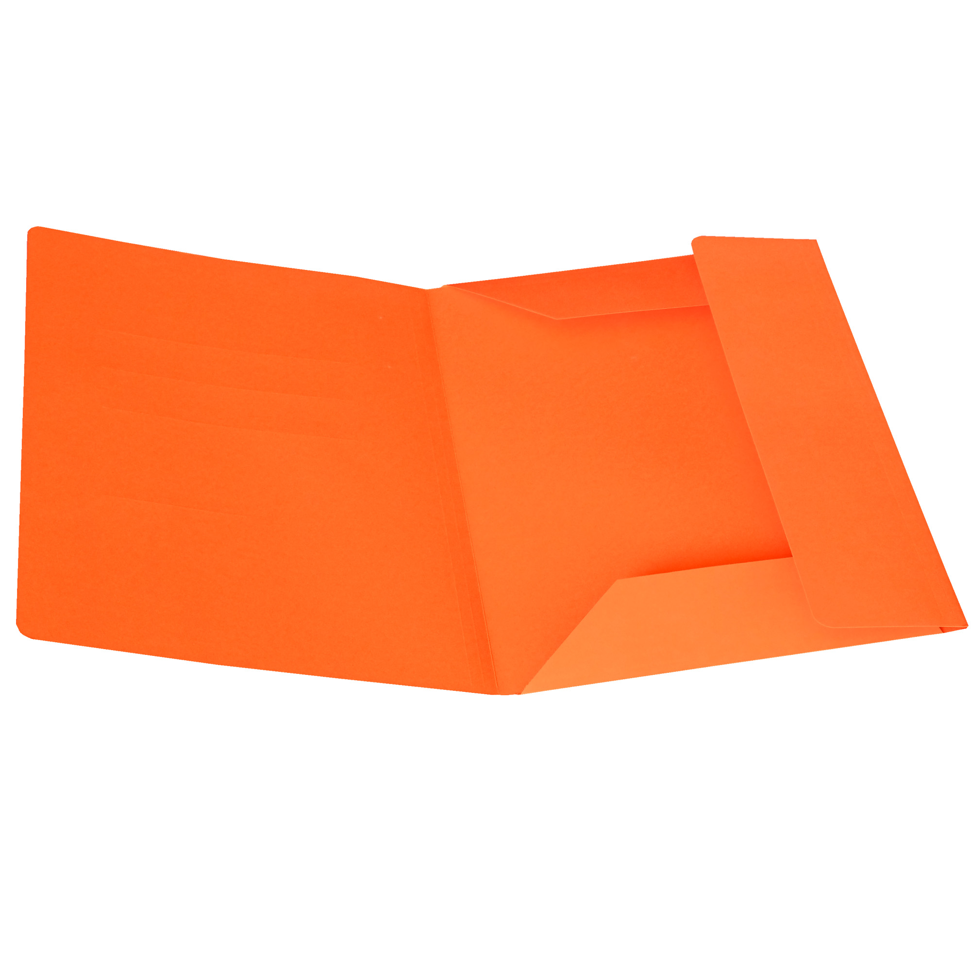 Cartelline arancio 3 lembi starline 25x34,5cm cartoncino 200gr 25pz 8025133123213