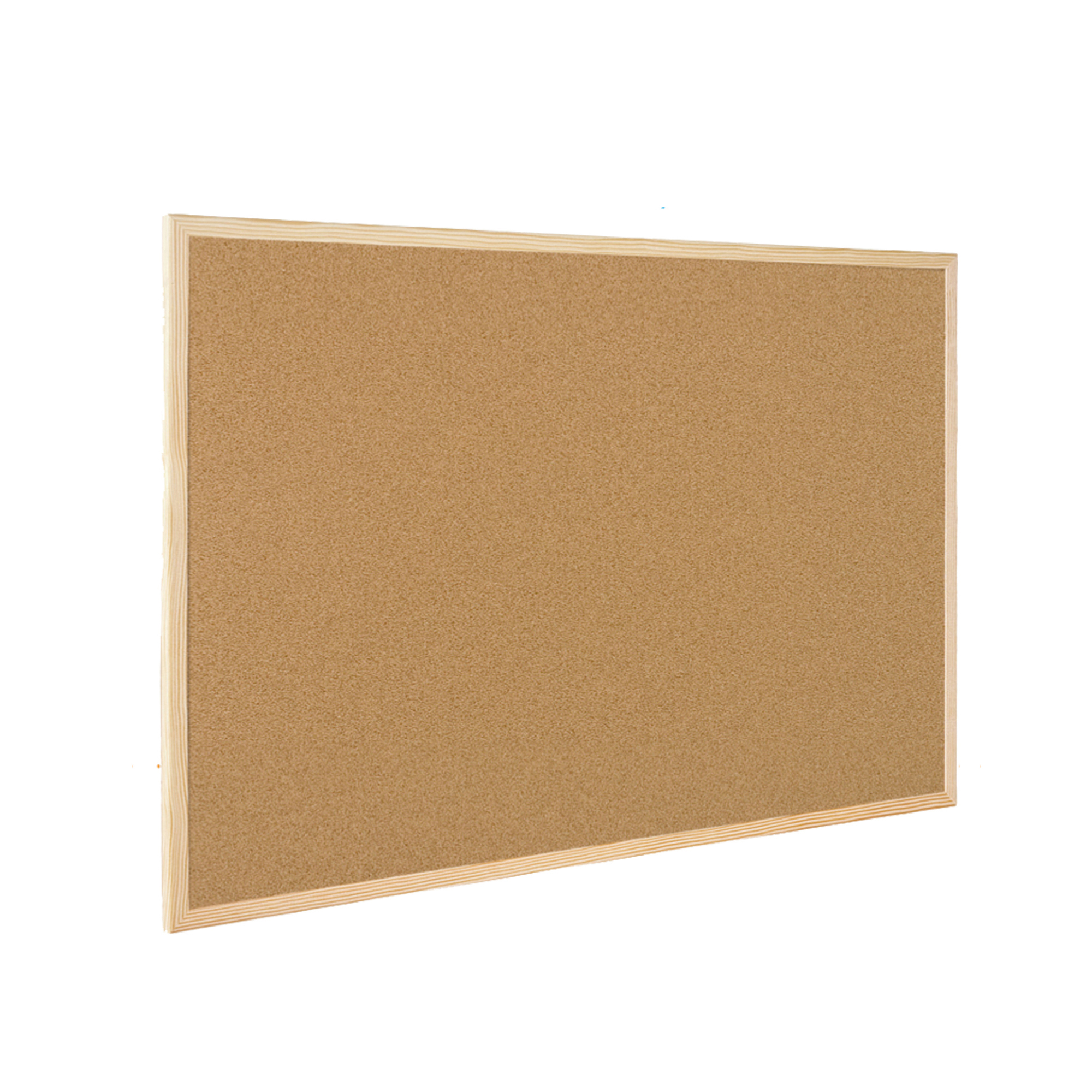 Lavagna starline sughero 60x90 cm legno naturale kit fissaggio 8025133019486