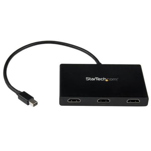 Hub DisplayPort mini a 3 porte HDMI compatibile con tecnologia Multi-Stream Transport (MST) per collegare fino a 3 schermi separatamente da una sola fonte, facile installazione e configurazione 0065030861519 | initpc.it