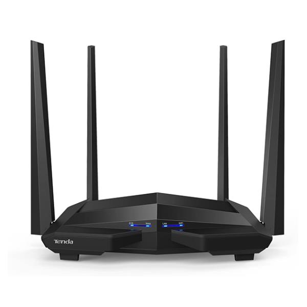 Router Wi-Fi Dual Band Gigabit di alta velocità della marca Tenda, progettato per fornire una connessione stabile e veloce a internet in tutta la casa. 6932849426199 | initpc.it