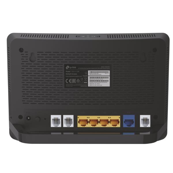 Modem Router Wi-Fi fissa e Voip TP-Link, dispositivo di connessione internet con supporto a Wi-Fi e Voip. 6935364086558 | initpc.it