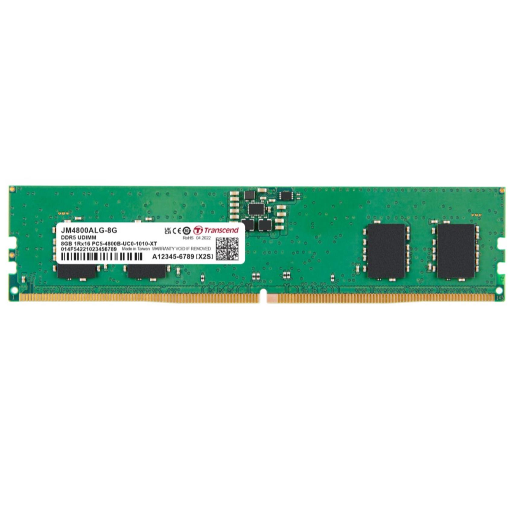 8GB JM DDR5 4800 U-DIMM 1RX16 1GX16