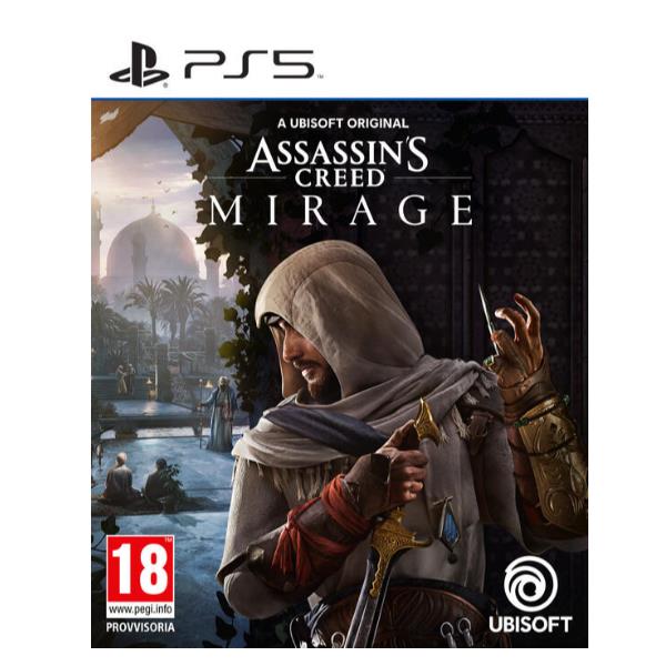 PS5 Assassin's Creed Mirage Italia, console di gioco next-gen con il gioco d'avventura e storia Assassin's Creed, sviluppato da Ubisoft 3307216258261 | initpc.it