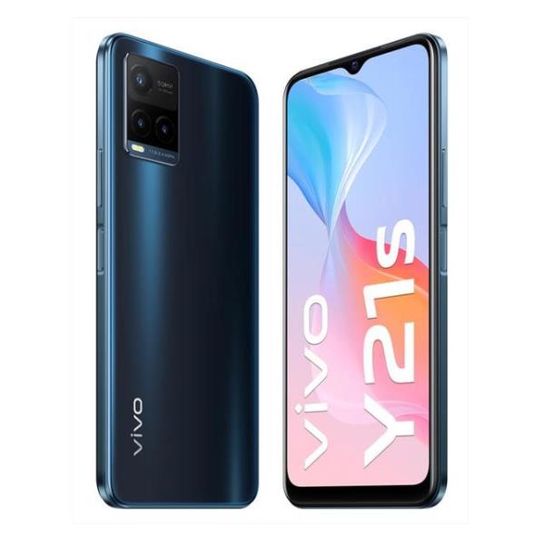 Vivo Y21S, smartphone con schermo da 6.51 pollici e fotocamera doppia; specifiche tecniche: processore Mediatek MT6765R Helio G35, RAM 4 GB e memoria di archiviazione interna 128 GB espandibile mediante slot microSD. 6935117840420 | initpc.it