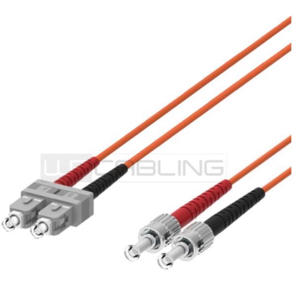 PATCH Cavi Elettrici OM1 LCD-ARANCIONE da 10 metri, utilizzato per connessioni sicure in cablaggi elettrici 8056045872920 | initpc.it