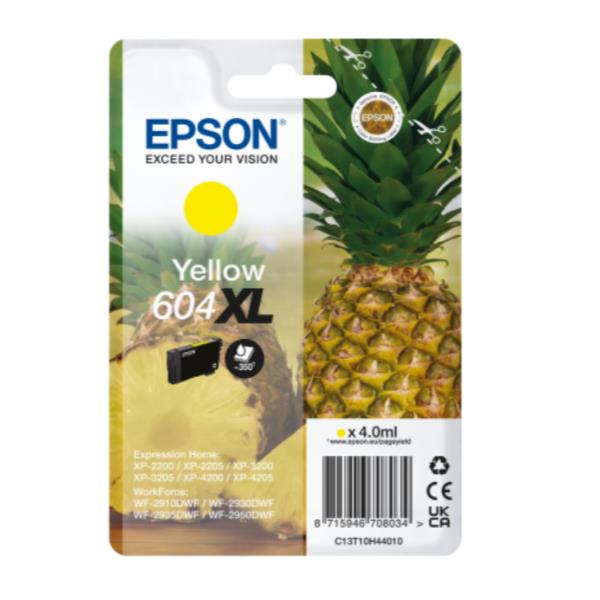 CARTUCCE TONER EPSON ANANAS YELLOW 604XL 8715946708034 | initpc.it